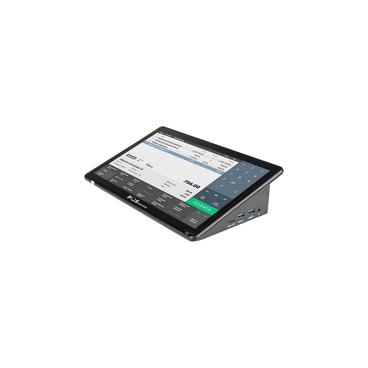 Компактный POS-терминал Poscenter Wise Pro (11, 6", P-CAP, J4125, RAM 4Gb, M2 SSD 128Gb, WiFi, BT) без ОС
